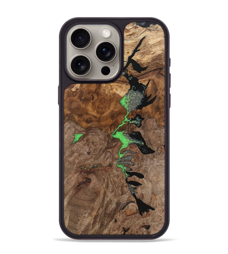 iPhone 15 Pro Max Wood Phone Case - Pearl (Pattern, 747284)