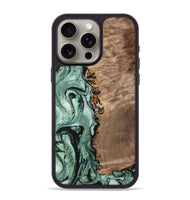 iPhone 15 Pro Max Wood Phone Case - Ken (Green, 747285)