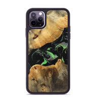 iPhone 11 Pro Max Wood Phone Case - Stevie (Green, 747286)