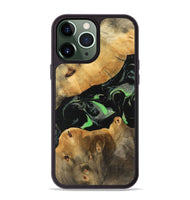 iPhone 13 Pro Max Wood Phone Case - Stevie (Green, 747286)