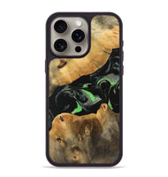 iPhone 15 Pro Max Wood Phone Case - Stevie (Green, 747286)