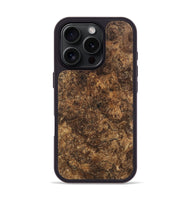 iPhone 16 Pro Wood Phone Case - Saniyah (Wood Burl, 747304)