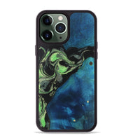 iPhone 13 Pro Max Wood Phone Case - Libby (Green, 747305)