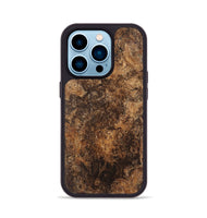 iPhone 14 Pro Wood Phone Case - Yehuda (Wood Burl, 747307)