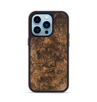 iPhone 14 Pro Wood Phone Case - Kate (Wood Burl, 747311)