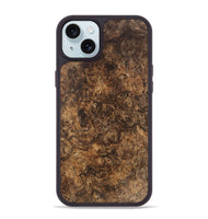 iPhone 15 Plus Wood Phone Case - Kate (Wood Burl, 747311)