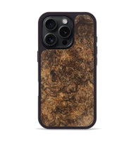 iPhone 16 Pro Wood Phone Case - Kate (Wood Burl, 747311)