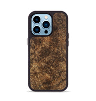 iPhone 14 Pro Wood Phone Case - Gannon (Wood Burl, 747316)