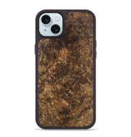 iPhone 15 Plus Wood Phone Case - Gannon (Wood Burl, 747316)