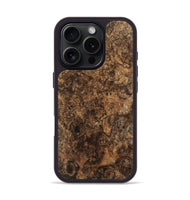 iPhone 16 Pro Wood Phone Case - Loraine (Wood Burl, 747324)