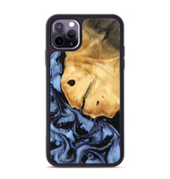 iPhone 11 Pro Max Wood Phone Case - Sommer (Blue, 747343)