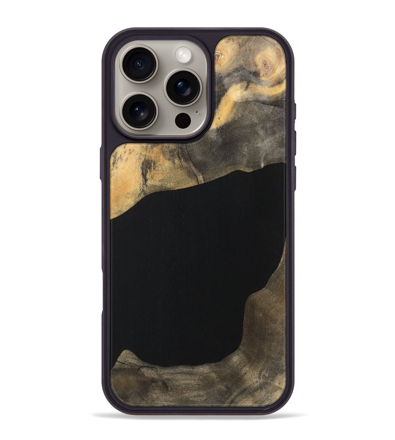 iPhone 16 Pro Max Wood Phone Case - Moses (Wood Burl, 747366)