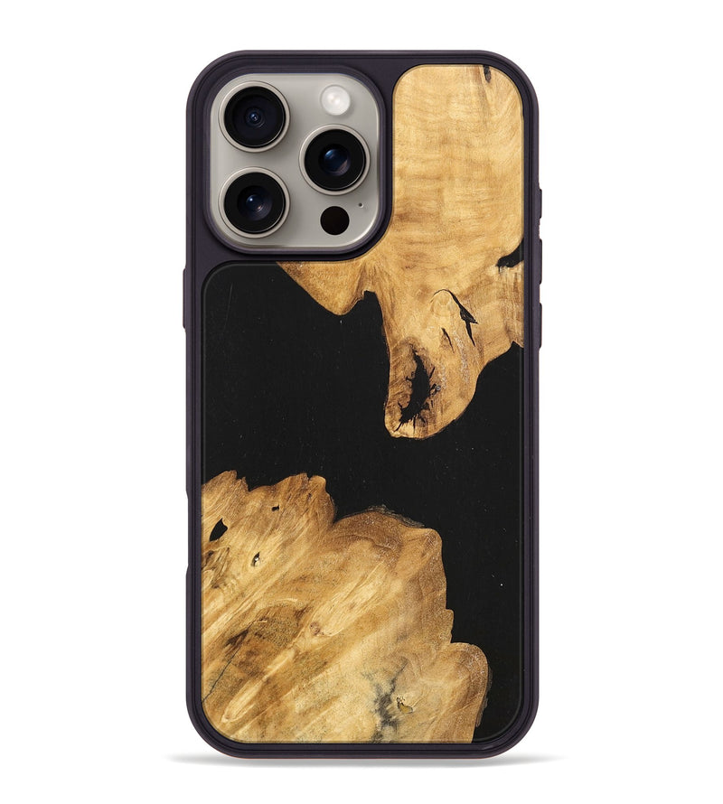 iPhone 16 Pro Max Wood Phone Case - Jabari (Wood Burl, 747369)