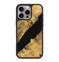 iPhone 16 Pro Max Wood Phone Case - Briggs (Wood Burl, 747403)