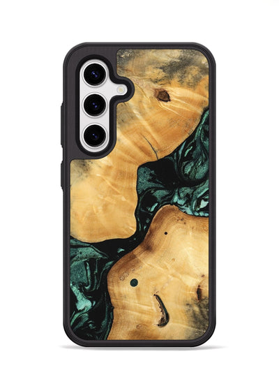 Galaxy S25 Wood Phone Case - Casper (Green, 747413)