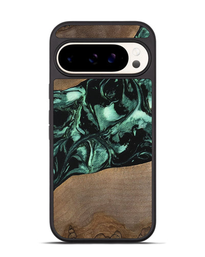 Pixel 9 Pro Wood Phone Case - Gary (Green, 747414)