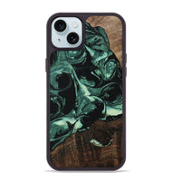 iPhone 15 Plus Wood Phone Case - Dayton (Green, 747418)