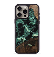 iPhone 15 Pro Max Wood Phone Case - Dayton (Green, 747418)