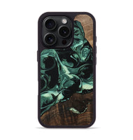 iPhone 16 Pro Wood Phone Case - Dayton (Green, 747418)