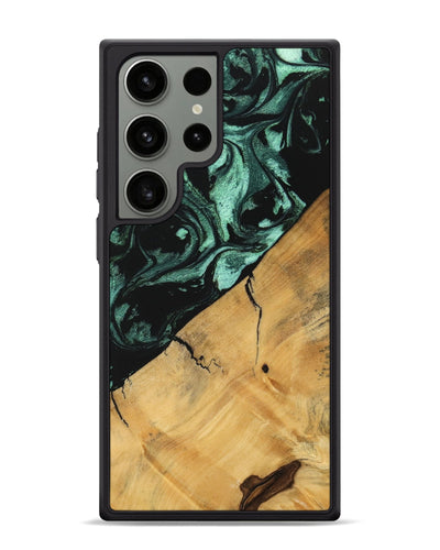 Galaxy S24 Ultra Wood Phone Case - Lacey (Green, 747419)