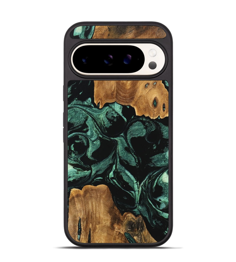 Pixel 9 Pro Wood Phone Case - Zakai (Green, 747430)