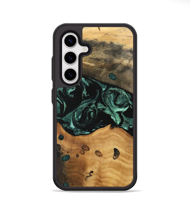 Galaxy S25 Plus Wood Phone Case - Isis (Green, 747433)