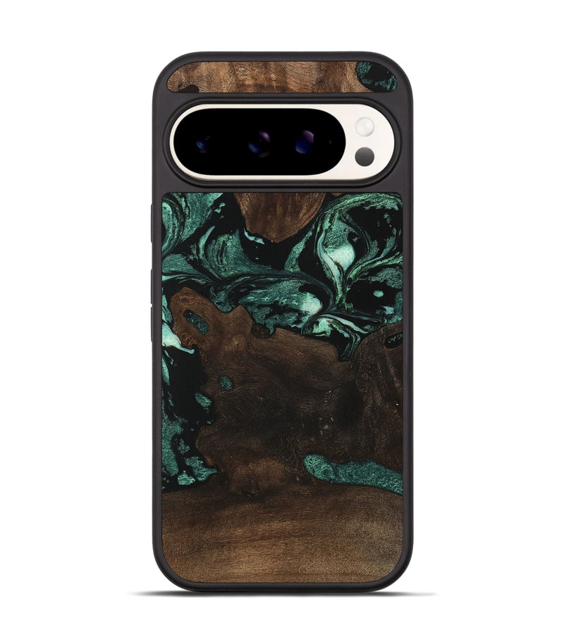 Pixel 9 Pro Wood Phone Case - Jamir (Green, 747436)