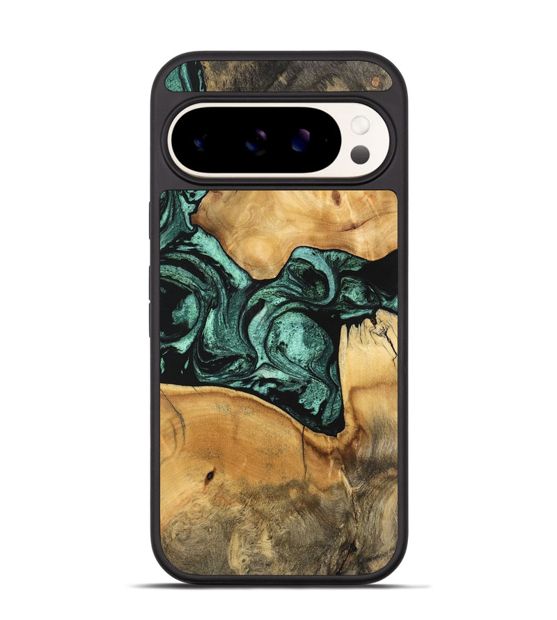 Pixel 9 Pro Wood Phone Case - Maliyah (Green, 747442)