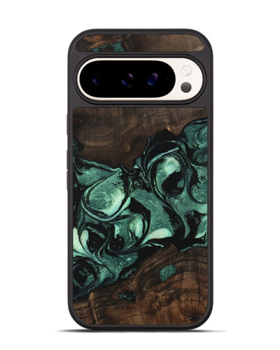 Pixel 9 Pro Wood Phone Case - Ivana (Green, 747443)