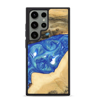 Galaxy S24 Ultra Wood Phone Case - Miles (Blue, 747446)