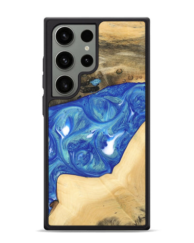 Galaxy S24 Ultra Wood Phone Case - Miles (Blue, 747446)