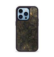 iPhone 14 Pro Wood Phone Case - Glenda (Wood Burl, 747447)