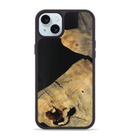 iPhone 15 Plus Wood Phone Case - Ernie (Wood Burl, 747453)