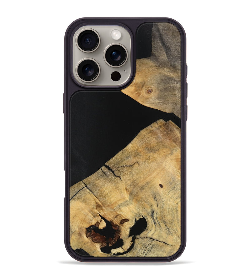 iPhone 16 Pro Max Wood Phone Case - Ernie (Wood Burl, 747453)