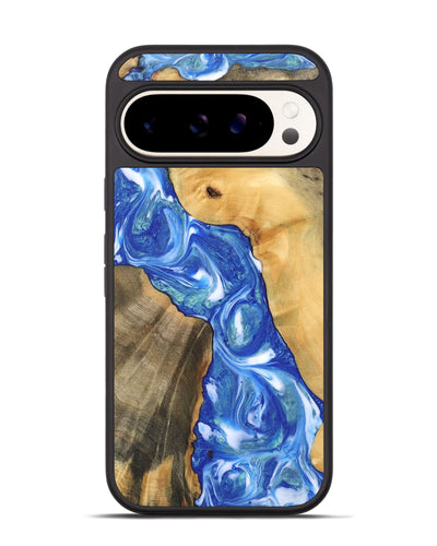 Pixel 9 Pro Wood Phone Case - Gene (Blue, 747458)