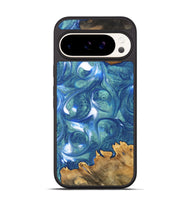 Pixel 9 Pro Wood Phone Case - Lum (Blue, 747459)