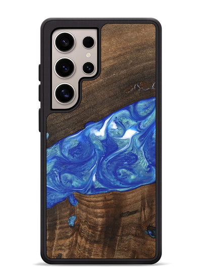 Galaxy S25 Ultra Wood Phone Case - Daron (Blue, 747478)