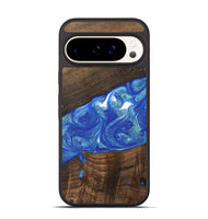 Pixel 9 Pro Wood Phone Case - Daron (Blue, 747478)