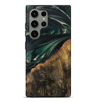 Galaxy S24 Ultra Wood Live Edge Phone Case - Javion (Green, 747483)