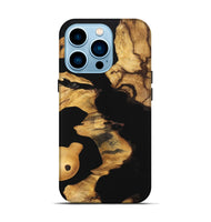 iPhone 14 Pro Wood Live Edge Phone Case - Jeromy (Wood Burl, 747492)