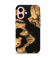 iPhone 16 Wood Live Edge Phone Case - Jeromy (Wood Burl, 747492)