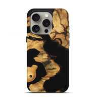 iPhone 16 Pro Wood Live Edge Phone Case - Jeromy (Wood Burl, 747492)