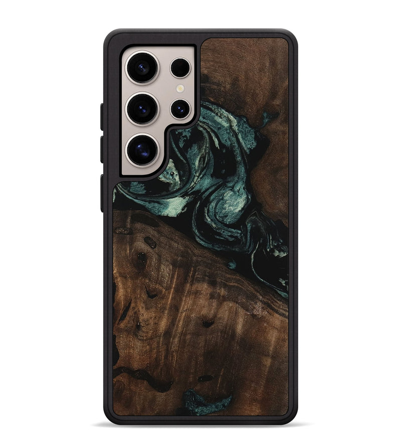 Galaxy S25 Ultra Wood Phone Case - Laurie (Green, 747672)