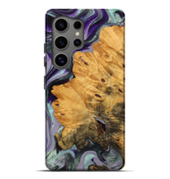 Galaxy S25 Ultra Wood Live Edge Phone Case - Shay (Purple, 747809)