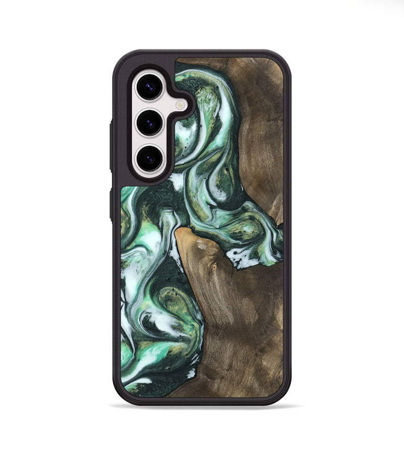 Galaxy S25 Plus Wood Phone Case - Delbert (Green, 747840)