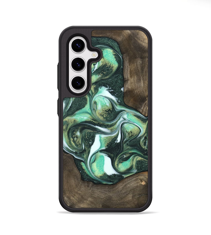 Galaxy S25 Wood Phone Case - Kermit (Green, 747866)