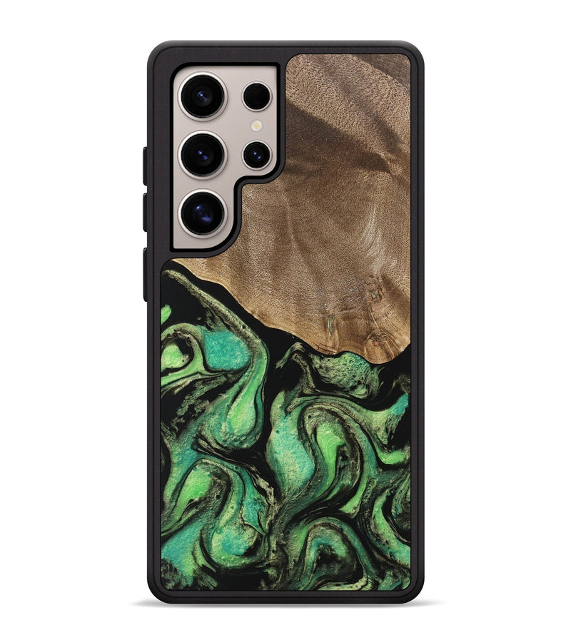 Galaxy S25 Ultra Wood Phone Case - Atticus (Green, 747872)