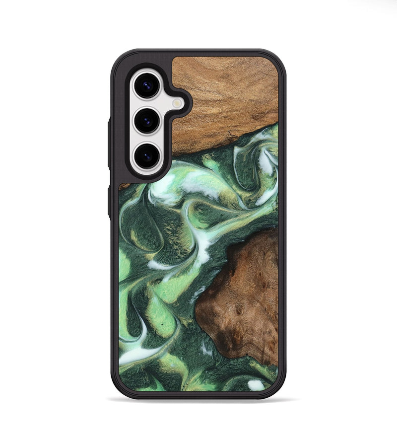 Galaxy S25 Plus Wood Phone Case - Jarvis (Green, 747875)