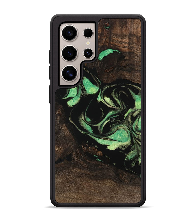 Galaxy S25 Ultra Wood Phone Case - Shawn (Green, 747897)