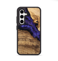 Galaxy S25 Wood Phone Case - Zamir (Purple, 747920)